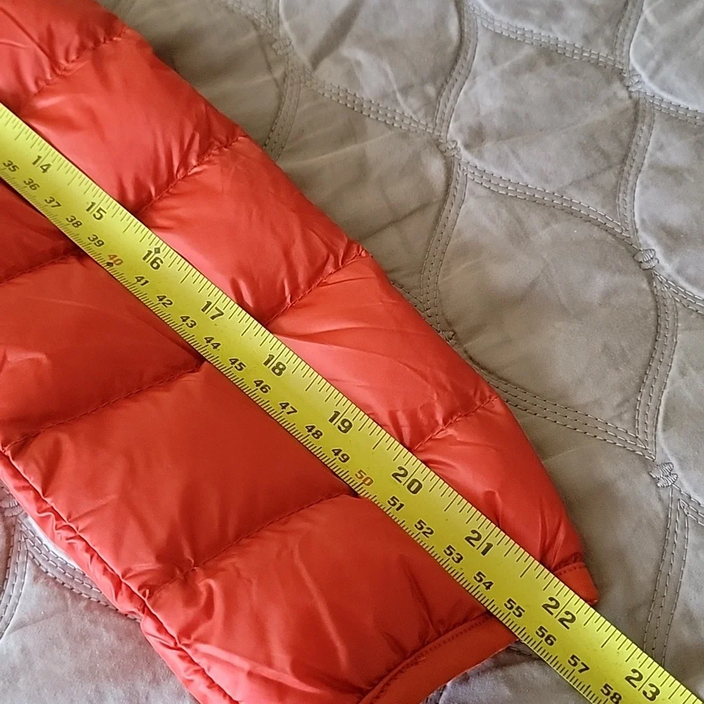 Kids Light Puffer Jacket in Bright Orange